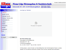 Tablet Screenshot of lilge.org